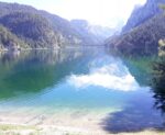 Der Gosausee mit dem Dachstein im Hintergrund