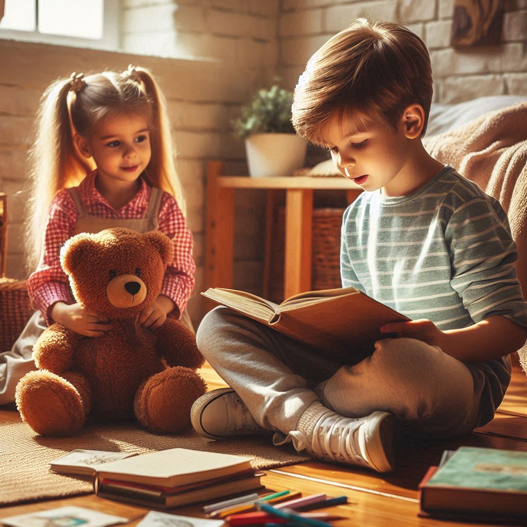 Wie Lesen die geistige Gesundheit der Kinder boostet